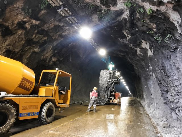 Túnel — obra con participación de CONATEC